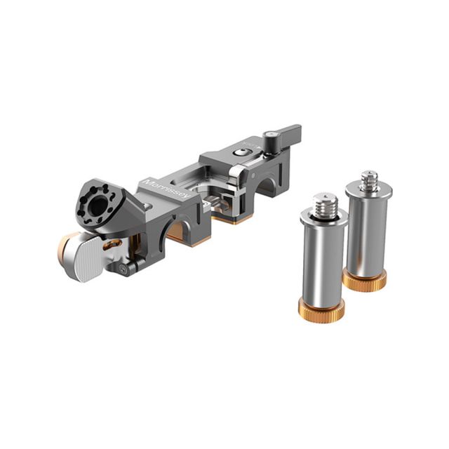 Bright Tangerine Morrissey LWS Lens Support Rod Clamp (15mm, 1/4 & 3/8 Posts)