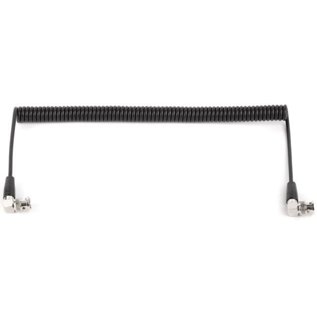 Wooden Camera Coiled BNC to BNC Cable (20" to 36")