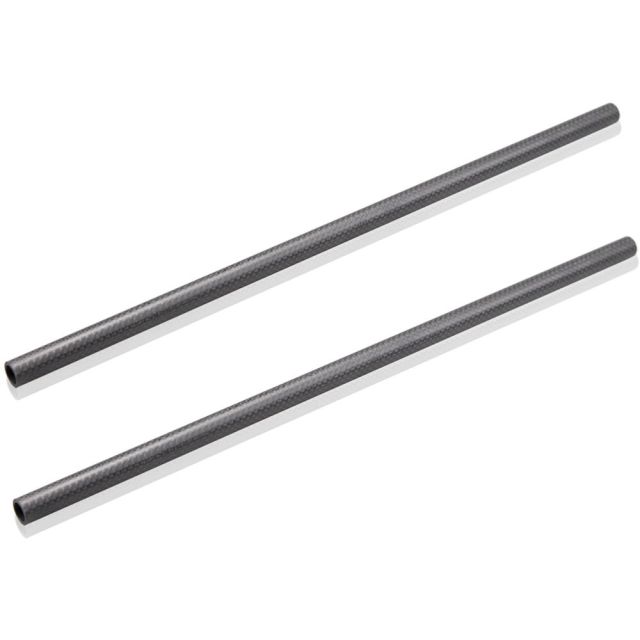 Small Rig Rods (15mm, 18 Inches, Pair, Carbon Fiber)