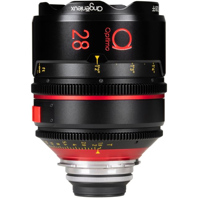 Angenieux Optimo Prime 28mm T1.8 Cine Lens (FF, PL Mount, Feet)