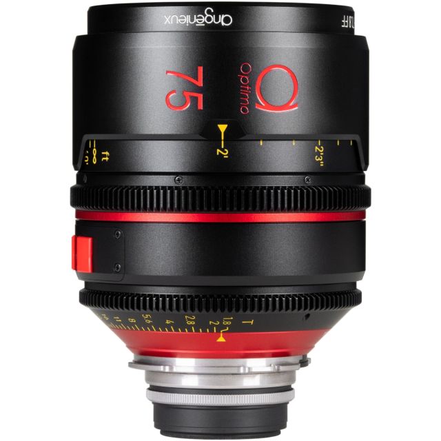 Angenieux Optimo Prime 75mm T1.8 Cine Lens (FF, PL Mount, Feet)