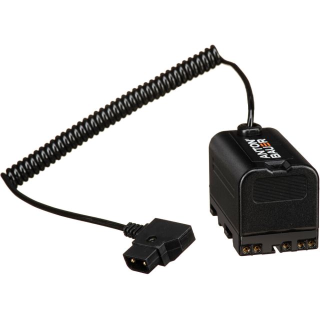 Anton/Bauer Dummy Battery with Coiled D-Tap Cable (BP-Type)