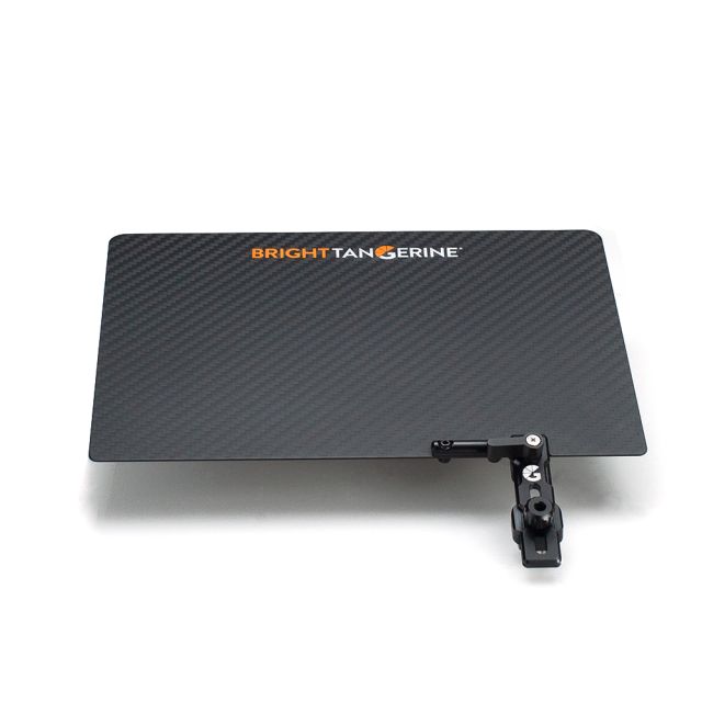 Bright Tangerine Carbon Fiber Top Flag (Misfit Atom Matte Box)