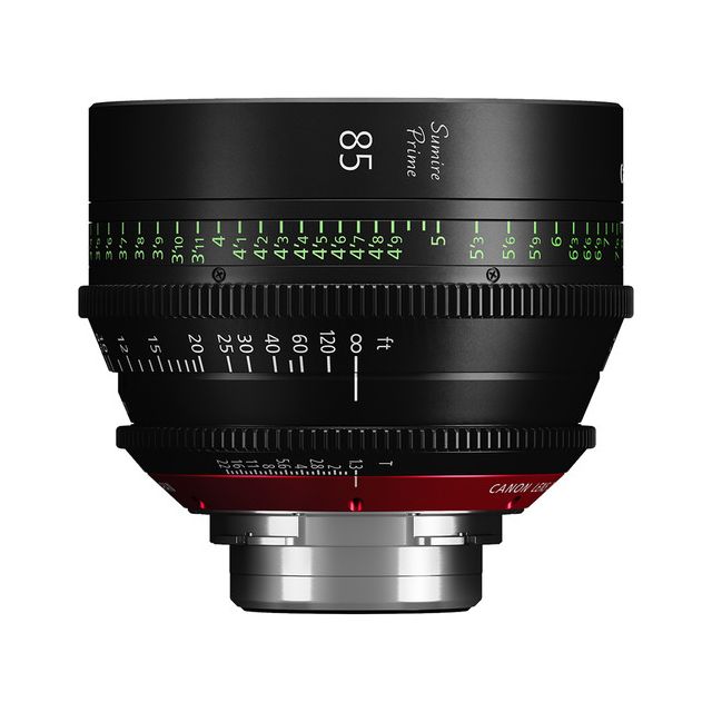 Canon Sumire Cine Prime Lens CN-E 85mm T1.3 (PL Mount, Feet)