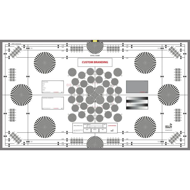 Prêt à Tourner YOTTA 2 Test Chart (Advanced, 36 x 62 in)
