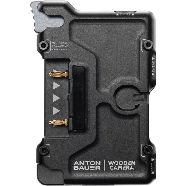 SmallHD Micro Battery Mounting Plate (Ultra 5 Series, Gold-Mount)