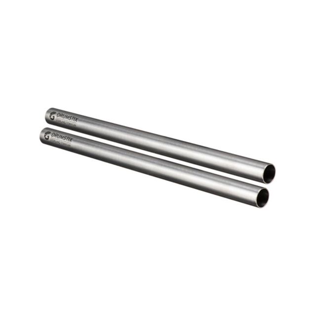 Bright Tangerine Drumstix Rods (15mm, 12 Inches, Pair, Sterling Titanium)