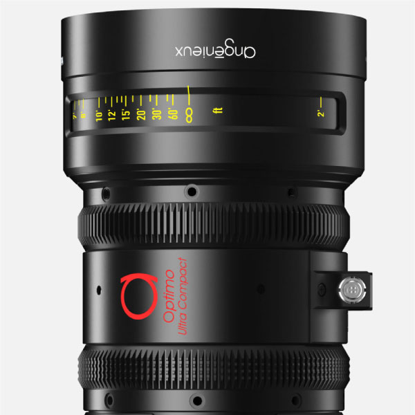 Angenieux Ultra Compact Lens Support and Cooke Metadata