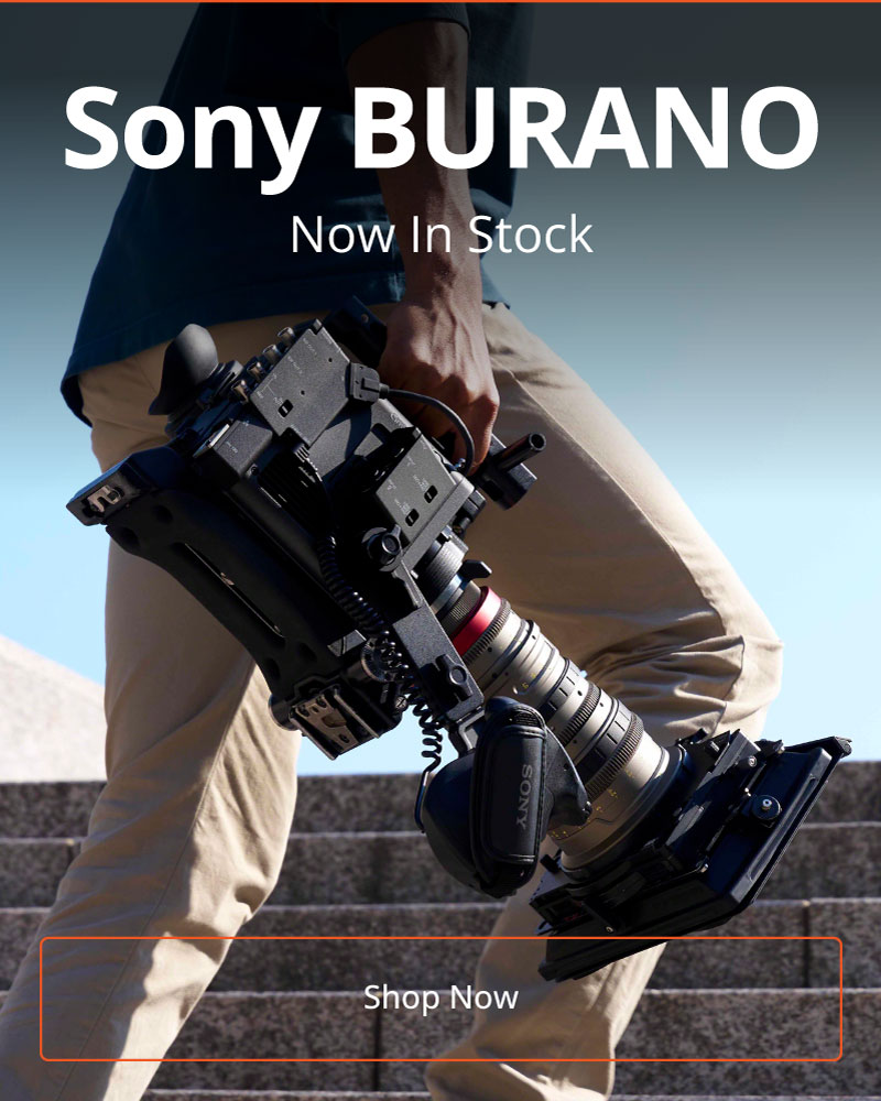 Shop Sony BURANO Cinema Camera Banner